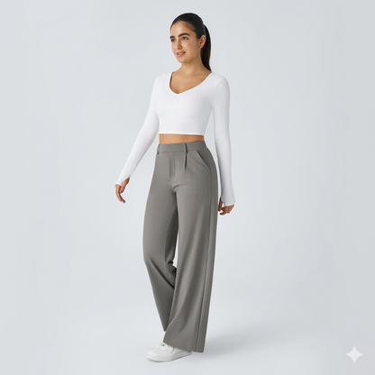 Pocket Straight Leg Work Pants